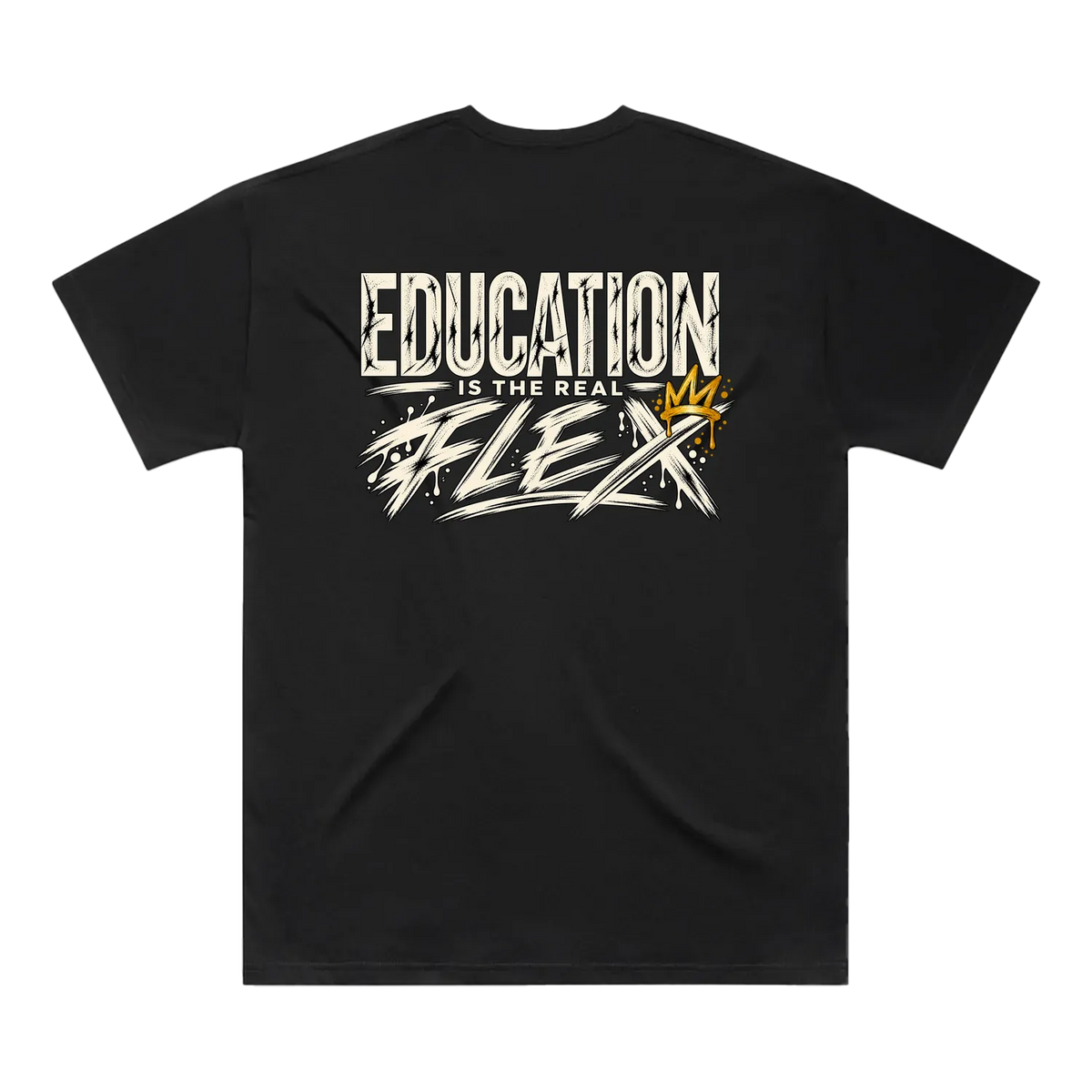 The Real Flex Oversized Tee - Black